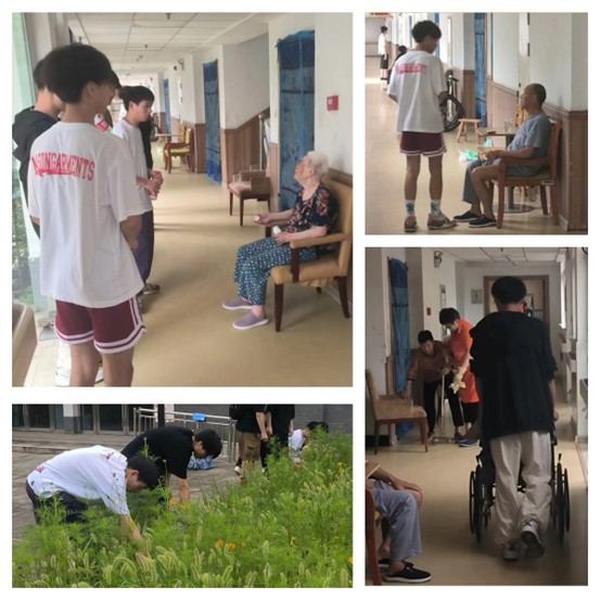 弘扬孝亲敬老传统 共筑爱心之城 ——22人工智能专业学生暑期社会实践走进马鞍山霍里敬老院