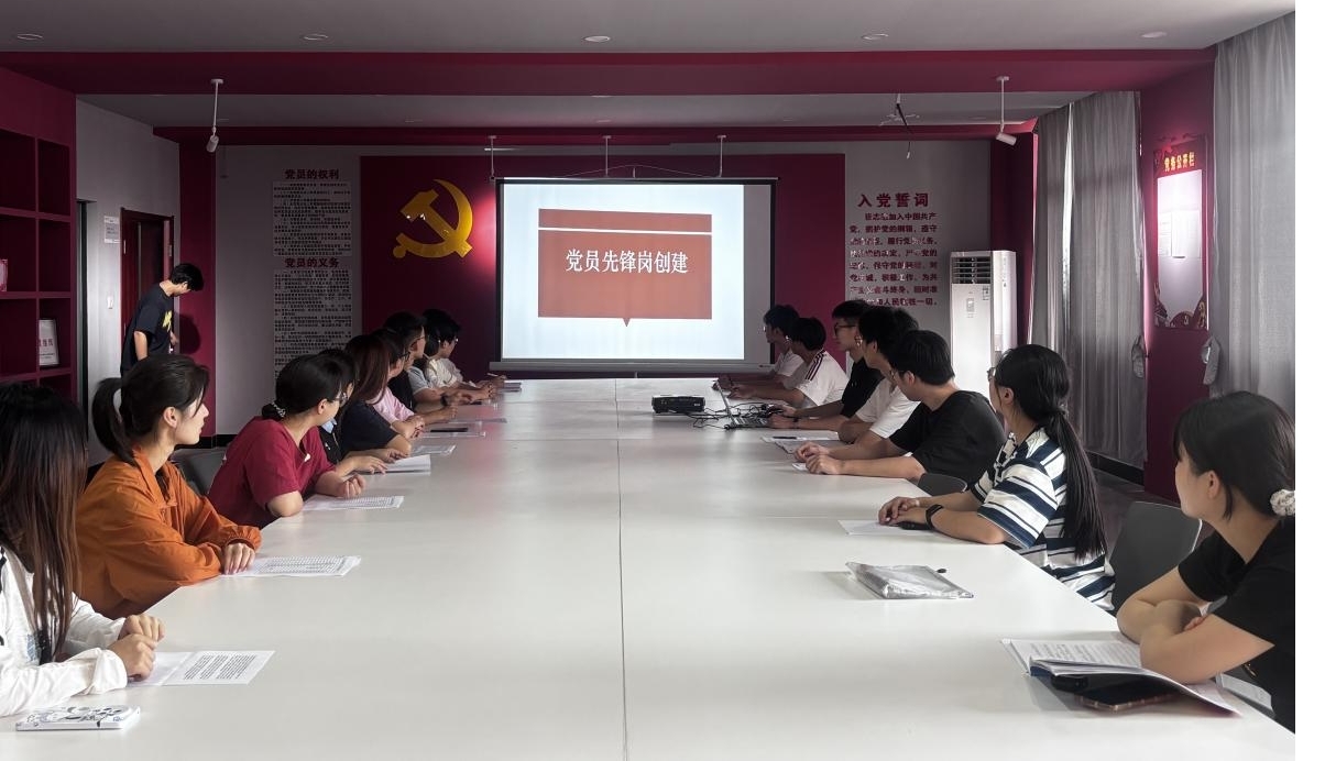 <strong>土木工程学院学生二支部开展党员先锋岗创建总结研讨实践活动</strong>