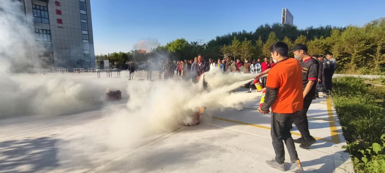 我校在郑蒲港校区组织开展2024年消防宣传月系列活动