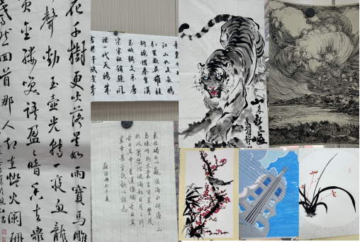 “书画超新星·由你来pick”——郑蒲港校区一站式学生社区书画活动圆满举行